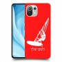 גלישת מפרש כיסוי מגן קשיח בעיצוב אישי עם השם שלך ל Xiaomi Mi 11 Lite 5G יחידה אחת סקרין מובייל