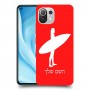 גלישה כיסוי מגן קשיח בעיצוב אישי עם השם שלך ל Xiaomi Mi 11 Lite 5G יחידה אחת סקרין מובייל