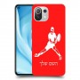 שחקן טניס כיסוי מגן קשיח בעיצוב אישי עם השם שלך ל Xiaomi Mi 11 Lite 5G יחידה אחת סקרין מובייל