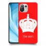 כתר מלכותי כיסוי מגן קשיח בעיצוב אישי עם השם שלך ל Xiaomi Mi 11 Lite 5G יחידה אחת סקרין מובייל