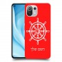 הגה - קפטן - ים כיסוי מגן קשיח בעיצוב אישי עם השם שלך ל Xiaomi Mi 11 Lite 5G יחידה אחת סקרין מובייל