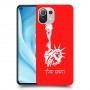 פסל החירות כיסוי מגן קשיח בעיצוב אישי עם השם שלך ל Xiaomi Mi 11 Lite 5G יחידה אחת סקרין מובייל