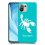 עקרב כיסוי מגן קשיח בעיצוב אישי עם השם שלך ל Xiaomi Mi 11 Lite 5G יחידה אחת סקרין מובייל