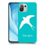 ציפור לבלוע כיסוי מגן קשיח בעיצוב אישי עם השם שלך ל Xiaomi Mi 11 Lite 5G יחידה אחת סקרין מובייל
