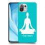 יוגה כיסוי מגן קשיח בעיצוב אישי עם השם שלך ל Xiaomi Mi 11 Lite 5G יחידה אחת סקרין מובייל
