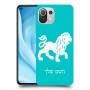 אריה כיסוי מגן קשיח בעיצוב אישי עם השם שלך ל Xiaomi Mi 11 Lite 5G יחידה אחת סקרין מובייל