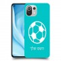 כדורגל - כדור כיסוי מגן קשיח בעיצוב אישי עם השם שלך ל Xiaomi Mi 11 Lite 5G יחידה אחת סקרין מובייל
