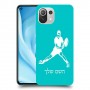 שחקן טניס כיסוי מגן קשיח בעיצוב אישי עם השם שלך ל Xiaomi Mi 11 Lite 5G יחידה אחת סקרין מובייל
