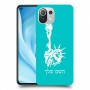 פסל החירות כיסוי מגן קשיח בעיצוב אישי עם השם שלך ל Xiaomi Mi 11 Lite 5G יחידה אחת סקרין מובייל