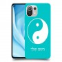 סמל יינג יאנג - סין כיסוי מגן קשיח בעיצוב אישי עם השם שלך ל Xiaomi Mi 11 Lite 5G יחידה אחת סקרין מובייל
