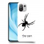 עכביש כיסוי מגן קשיח בעיצוב אישי עם השם שלך ל Xiaomi Mi 11 Lite 5G יחידה אחת סקרין מובייל