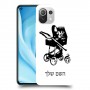 עגלת תינוק כיסוי מגן קשיח בעיצוב אישי עם השם שלך ל Xiaomi Mi 11 Lite 5G יחידה אחת סקרין מובייל