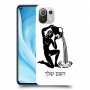 דלי כיסוי מגן קשיח בעיצוב אישי עם השם שלך ל Xiaomi Mi 11 Lite 5G יחידה אחת סקרין מובייל