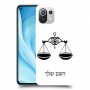 מאזניים כיסוי מגן קשיח בעיצוב אישי עם השם שלך ל Xiaomi Mi 11 Lite 5G יחידה אחת סקרין מובייל