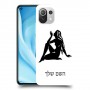 בתולה כיסוי מגן קשיח בעיצוב אישי עם השם שלך ל Xiaomi Mi 11 Lite 5G יחידה אחת סקרין מובייל