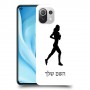 ג'וגלין - אישה כיסוי מגן קשיח בעיצוב אישי עם השם שלך ל Xiaomi Mi 11 Lite 5G יחידה אחת סקרין מובייל