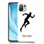 רץ כיסוי מגן קשיח בעיצוב אישי עם השם שלך ל Xiaomi Mi 11 Lite 5G יחידה אחת סקרין מובייל