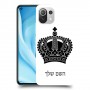 כתר מלכותי כיסוי מגן קשיח בעיצוב אישי עם השם שלך ל Xiaomi Mi 11 Lite 5G יחידה אחת סקרין מובייל