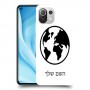 עולם כיסוי מגן קשיח בעיצוב אישי עם השם שלך ל Xiaomi Mi 11 Lite 5G יחידה אחת סקרין מובייל