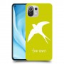 ציפור לבלוע כיסוי מגן קשיח בעיצוב אישי עם השם שלך ל Xiaomi Mi 11 Lite 5G יחידה אחת סקרין מובייל