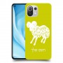טלה כיסוי מגן קשיח בעיצוב אישי עם השם שלך ל Xiaomi Mi 11 Lite 5G יחידה אחת סקרין מובייל
