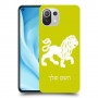 אריה כיסוי מגן קשיח בעיצוב אישי עם השם שלך ל Xiaomi Mi 11 Lite 5G יחידה אחת סקרין מובייל