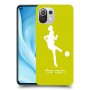 כדורגל - אישה כיסוי מגן קשיח בעיצוב אישי עם השם שלך ל Xiaomi Mi 11 Lite 5G יחידה אחת סקרין מובייל
