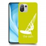 גלישת מפרש כיסוי מגן קשיח בעיצוב אישי עם השם שלך ל Xiaomi Mi 11 Lite 5G יחידה אחת סקרין מובייל
