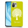 עץ כיסוי מגן קשיח בעיצוב אישי עם השם שלך ל Xiaomi Mi 11 Lite 5G יחידה אחת סקרין מובייל