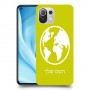 עולם כיסוי מגן קשיח בעיצוב אישי עם השם שלך ל Xiaomi Mi 11 Lite 5G יחידה אחת סקרין מובייל
