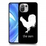 תרנגול כיסוי מגן קשיח בעיצוב אישי עם השם שלך ל Xiaomi Mi 11 Lite יחידה אחת סקרין מובייל
