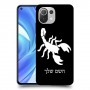 עקרב כיסוי מגן קשיח בעיצוב אישי עם השם שלך ל Xiaomi Mi 11 Lite יחידה אחת סקרין מובייל