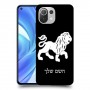 אריה כיסוי מגן קשיח בעיצוב אישי עם השם שלך ל Xiaomi Mi 11 Lite יחידה אחת סקרין מובייל
