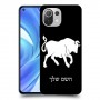 שור כיסוי מגן קשיח בעיצוב אישי עם השם שלך ל Xiaomi Mi 11 Lite יחידה אחת סקרין מובייל