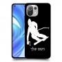 סקִי כיסוי מגן קשיח בעיצוב אישי עם השם שלך ל Xiaomi Mi 11 Lite יחידה אחת סקרין מובייל