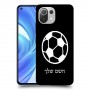 כדורגל - כדור כיסוי מגן קשיח בעיצוב אישי עם השם שלך ל Xiaomi Mi 11 Lite יחידה אחת סקרין מובייל