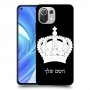 כתר מלכותי כיסוי מגן קשיח בעיצוב אישי עם השם שלך ל Xiaomi Mi 11 Lite יחידה אחת סקרין מובייל