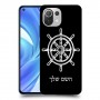 הגה - קפטן - ים כיסוי מגן קשיח בעיצוב אישי עם השם שלך ל Xiaomi Mi 11 Lite יחידה אחת סקרין מובייל