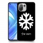 שלג כיסוי מגן קשיח בעיצוב אישי עם השם שלך ל Xiaomi Mi 11 Lite יחידה אחת סקרין מובייל