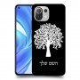עץ כיסוי מגן קשיח בעיצוב אישי עם השם שלך ל Xiaomi Mi 11 Lite יחידה אחת סקרין מובייל