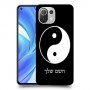 סמל יינג יאנג - סין כיסוי מגן קשיח בעיצוב אישי עם השם שלך ל Xiaomi Mi 11 Lite יחידה אחת סקרין מובייל