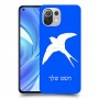 ציפור לבלוע כיסוי מגן קשיח בעיצוב אישי עם השם שלך ל Xiaomi Mi 11 Lite יחידה אחת סקרין מובייל
