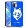 זאב כיסוי מגן קשיח בעיצוב אישי עם השם שלך ל Xiaomi Mi 11 Lite יחידה אחת סקרין מובייל