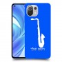 סקספון כיסוי מגן קשיח בעיצוב אישי עם השם שלך ל Xiaomi Mi 11 Lite יחידה אחת סקרין מובייל