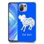 טלה כיסוי מגן קשיח בעיצוב אישי עם השם שלך ל Xiaomi Mi 11 Lite יחידה אחת סקרין מובייל