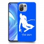 סקִי כיסוי מגן קשיח בעיצוב אישי עם השם שלך ל Xiaomi Mi 11 Lite יחידה אחת סקרין מובייל