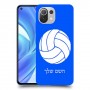 כדורעף - כדור כיסוי מגן קשיח בעיצוב אישי עם השם שלך ל Xiaomi Mi 11 Lite יחידה אחת סקרין מובייל