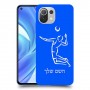 שחקן כדורעף כיסוי מגן קשיח בעיצוב אישי עם השם שלך ל Xiaomi Mi 11 Lite יחידה אחת סקרין מובייל