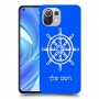 הגה - קפטן - ים כיסוי מגן קשיח בעיצוב אישי עם השם שלך ל Xiaomi Mi 11 Lite יחידה אחת סקרין מובייל