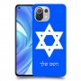 מגן דוד - ישראל כיסוי מגן קשיח בעיצוב אישי עם השם שלך ל Xiaomi Mi 11 Lite יחידה אחת סקרין מובייל